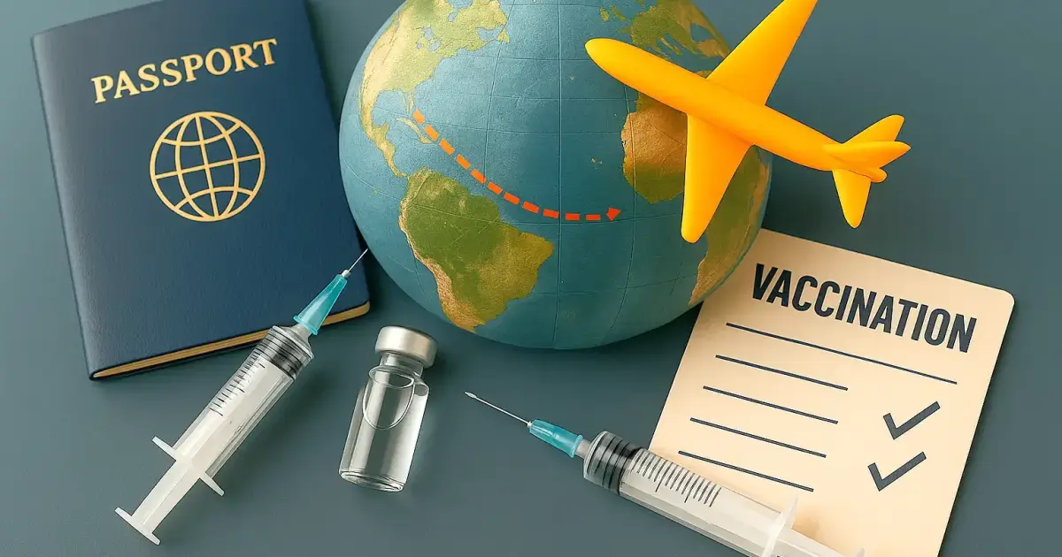 Layanan Vaksinasi Internasional untuk persiapan perjalanan dinas luar negeri.